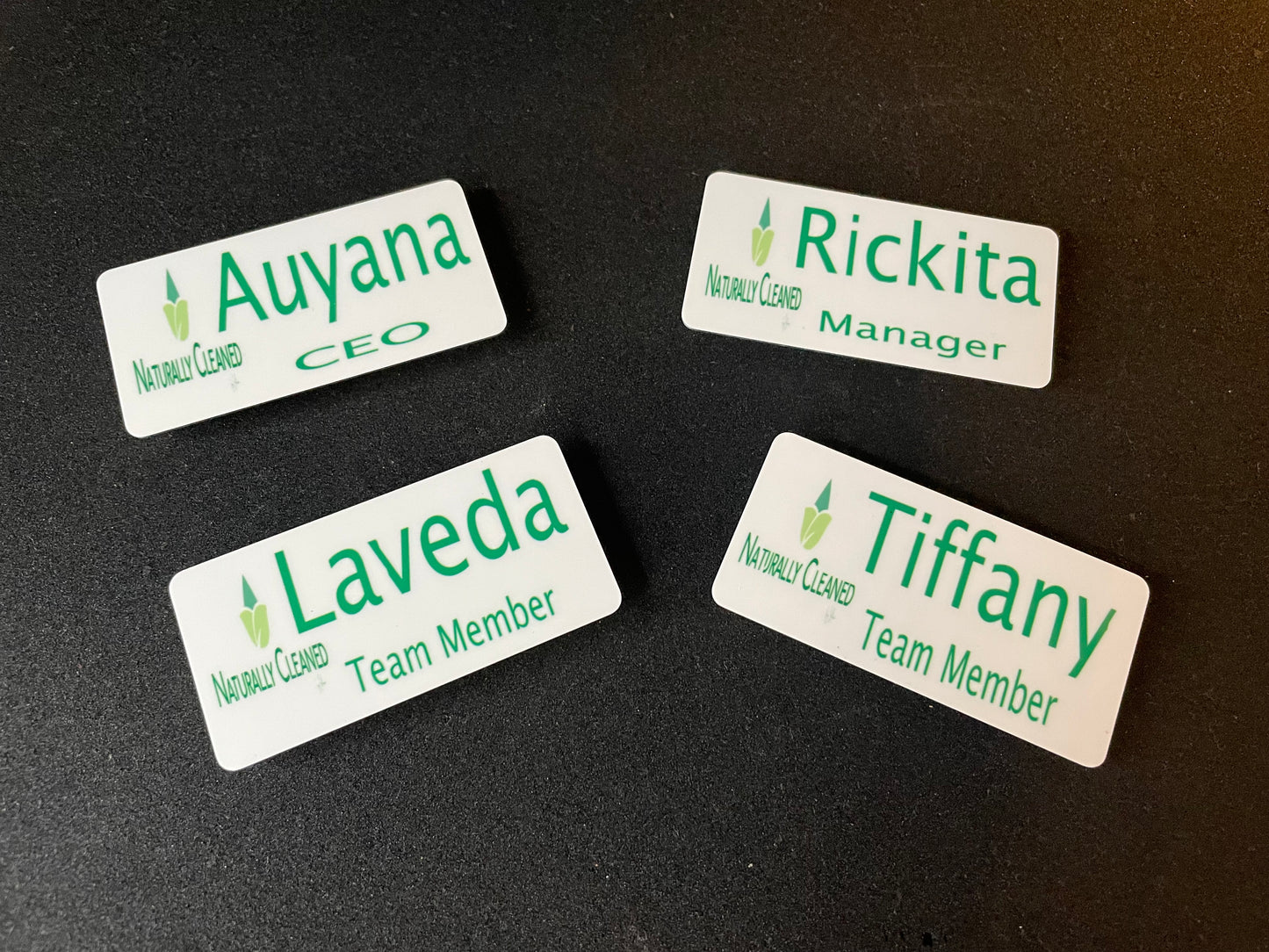 Name badges