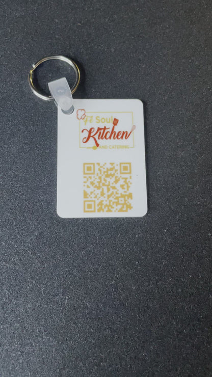 Double sided Key Chain