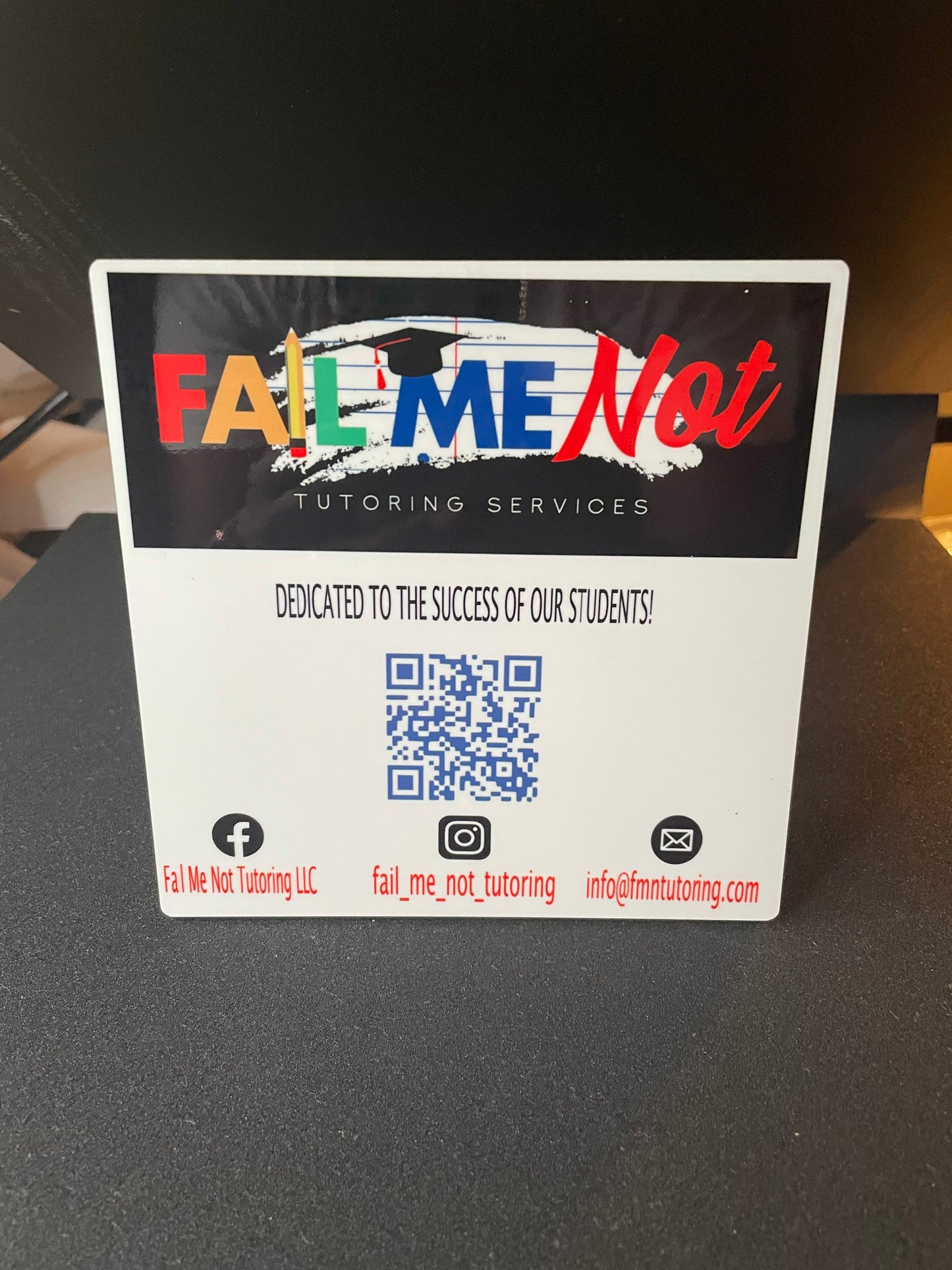 Table sign