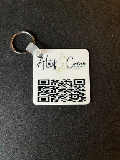 Square Key Chain (logo only)