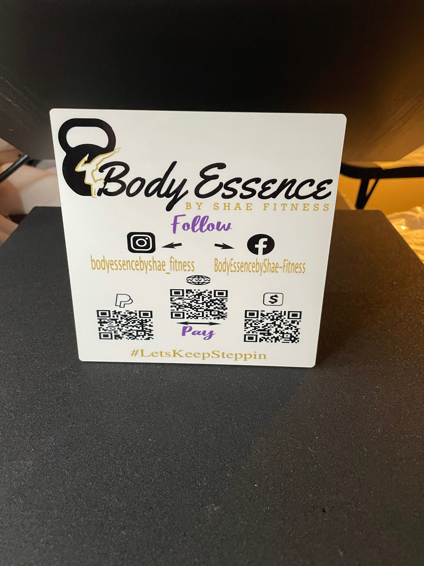 Table sign